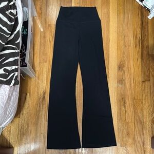 Aerie Black High-Waisted Flare Pants